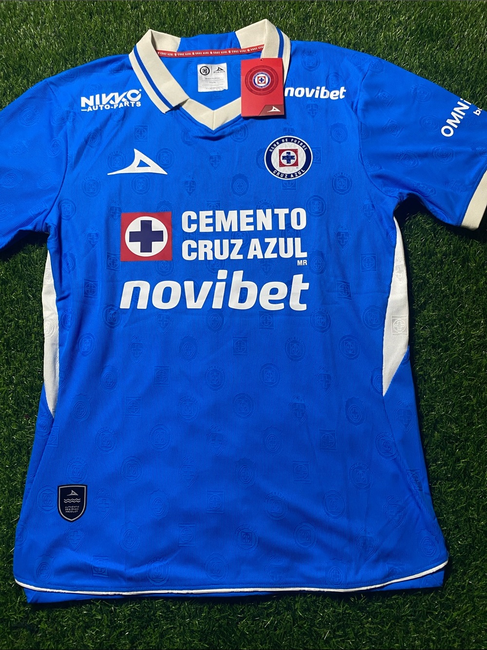 Cruz Azul Home Soccer Jersey - Size XL Blue